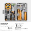 20-Piece Multifunctional Home Repair Hand Toolbox Set - Upgrade Yellow - 2