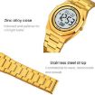 SKMEI 2479 Men's Gold Business Casual Chronograph Electronic Watch - 8