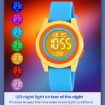 SKMEI 2429 Youth Electronic Watch - Simple Outdoor Sports (Pink Blue) - 4
