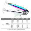 PROBEROS LF144 15g Zinc Alloy Lure for Long-Distance Casting Mackerel Bait - 6