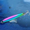 60g PROBEROS LF144 Zinc Alloy Lure for Long-Distance Casting (Silver) - 8