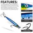 35G PROBEROS LF151 Sinking Lure 3D Fast-Draw Sea Fishing Hook - 7