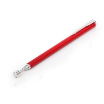 Telescopic Magnetic Picker Rod 2LB Metal Auto Repair Tool - Red - 1