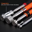Telescopic Magnetic Picker Rod 25LB - Auto Repair Tool, Two-Color Glossy - 7