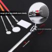 Universal Rotating Telescopic Viewfinder, Stainless Steel, Round 30mm - 4