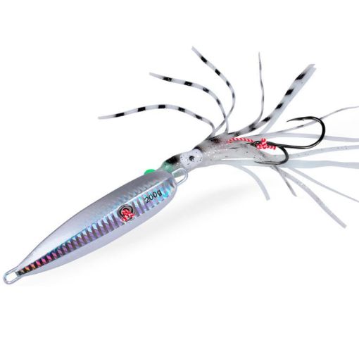 80G PROBEROS LF159 Luminous Squid Hook Slow Cranking Bionic Bait - 1