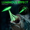 200G PROBEROS LF159 Luminous Squid Hook Slow Cranking Bionic Bait - 9