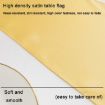 Black Polyester Sateen Table Runner 29x275cm - Hotel Wedding Decor - 6