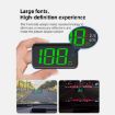 M2 Universal Cars HUD GPS Speedometer, MPH Display (White) - 7