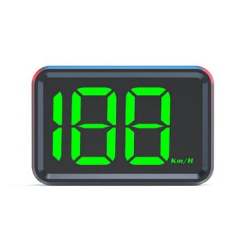 X1 Smart HUD Car GPS Speed Display - HD Head-up Display KM/H (Green) - 1