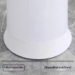 Lake Blue Elastic Spandex Table Cover for Wedding Decor, 60cm Round - 9