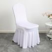Red Spandex Stretch Chair Cover for Hotel Wedding Decoration - 9