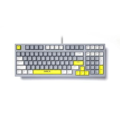 iMICE GK-500 Gray Type-C Wired Mechanical Gaming Keyboard - 1