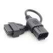 OBD2 8 Pin to 16 Pin Cable for Polaris Slingshot ATV - Black - 3