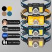 E-SMARTER W6100A LED Mini Wave Sensor Headlamp for Outdoor Adventure - 2