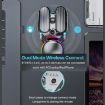 IMICE T800 Rechargeable Bluetooth Dual Mode Wireless Gaming Mouse RGB Black - 3