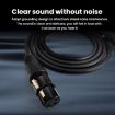VEGGIEG 0.5m XLR Balanced Male to Female Stereo Microphone Cable (Black) - 9