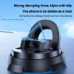 360 Rotating Car Phone Holder - Powerful Dashboard Mount (Black) - 5