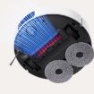 Xiaomi X20 Max/D109GL Bristle Roller Cover for Robot Vacuum Parts - 4