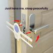 Pink Baby Room Cushion Mute Door Closer & Anti Collision Lock Cover - 6