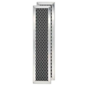 2-Pack GE Microwave Charcoal Filter WB02X11550 JX81L Replacement - 1