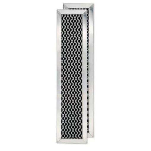 2-Pack GE Microwave Charcoal Filter WB02X11550 JX81L Replacement - 1