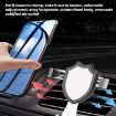 Gray Eagle Beak Clip 360 Rotating Car Phone Holder - Air Outlet Clip-on - 7