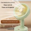 Green Deer Student USB Desktop Fan with Replaceable Animal Ears, Multi-Speed - 9