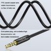 VegGieg 3.5mm Male to Male Aux Audio Cable, 2m Black for Phone/Car - 5