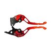 Red Aluminum Alloy Handlebar Lever - TJSB-032 Left Drum Right Disc Brake Clutch - 1