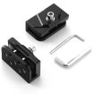 Adjustable Aluminum LED Work Light Pod Mount Bracket Kit for Trucks SUVs - 2