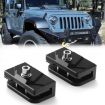 Adjustable Aluminum LED Work Light Pod Mount Bracket Kit for Trucks SUVs - 5