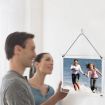 B4 Acrylic Photo Frame - Transparent Crystal Desktop Certificate Holder - 2
