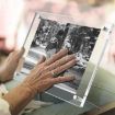B4 Acrylic Photo Frame - Transparent Crystal Desktop Certificate Holder - 3