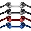 Black Aluminum Alloy Motorcycle Handlebar Variable Diameter Faucet - 4