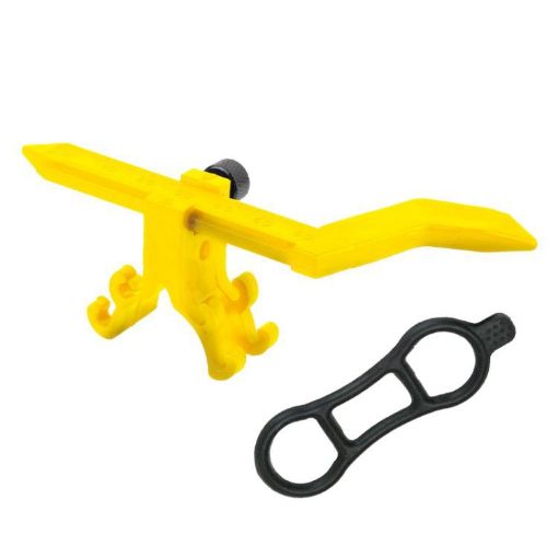 Bicycle Rim Adjustment Tool BT110B Yellow - No Dial - 1