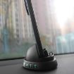 Dashboard Car Phone Holder with Glow-in-the-Dark Parking Number Plate - 4