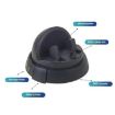 Dashboard Car Phone Holder with Glow-in-the-Dark Parking Number Plate - 6