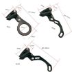 Bicycle Front Derailleur Chain Guide ISG03 Model Black - 3