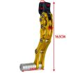Universal CNC Aluminum Alloy Shift Lever Motorcycle Start Lever Blue - 3