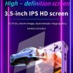 H36S 3.5" IPS HD Retro PSP Game Console, 64G Memory, Purple - 9