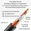VEGGIEG 3Pin XLR Speaker Cable 0.3m 6.5mm to XLR Male Audio Mic - 6