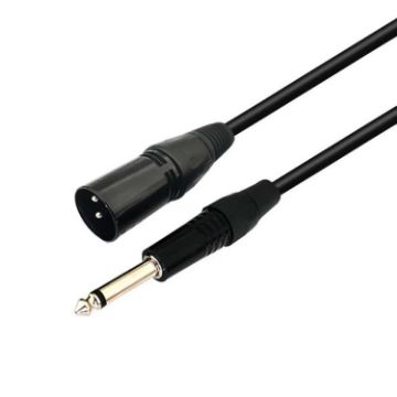 VEGGIEG 3m 3Pin XLR Speaker Mixer Balanced Audio Microphone Cable - 1