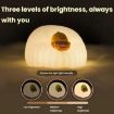 ICARER FAMILY Cartoon Silicone Night Light - Beige Baby Bedside Lamp - 4