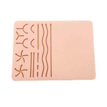 Surgical Skin Suture Practice Model - Silicone Pad for Medical Students - 1