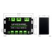 WAVESHARE USB3.2-Gen1-HUB-4U 4 Port USB 3.2 Hub Metal Case Extender - 7