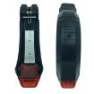8" Rear Mudguard & Brake Fender with Light for Carbon Fiber Scooter - 3