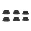 AhaStyle PT99-2 Silicone Earbuds for AirPods Pro/Pro 2, S+M+L, Black - 1