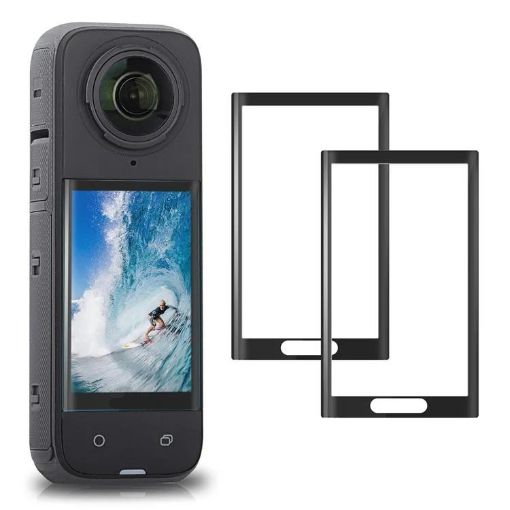 Sunnylife Tempered Film for Insta360 X5/X4 - 2 Sets, HD, Anti-Explosion - 1