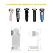Adhesive Hook Rack for Razors & Beauty Tools, 3pcs Pack, White - 7